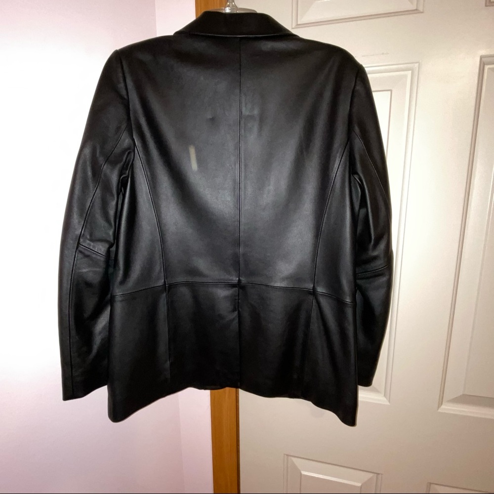 Pendleton 100% Black Leather Jacket - image 3